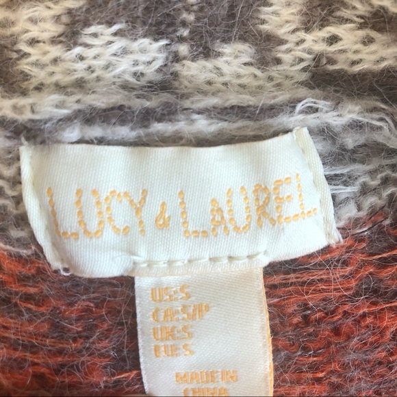 Lucy & Laurel ANTHROPOLOGIE Alpaca Blend Size S - Picture 4 of 7